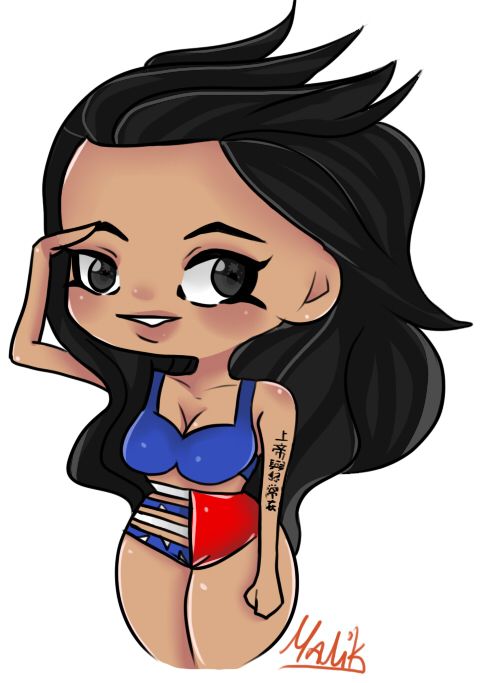481x683 Nicki Minaj 4th Of July Chibi! Check It Out On My Tumblrhttp