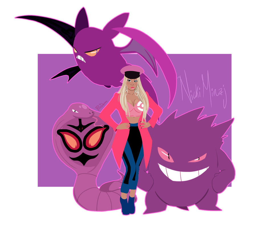 982x814 Nicki Minaj By Pig Demon