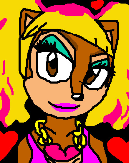 438x552 Nicki Minaj Sonic Form By Claudia The Wolf