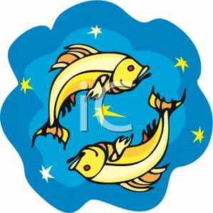 299x300 Golden Pisces Fish In The Night Sky