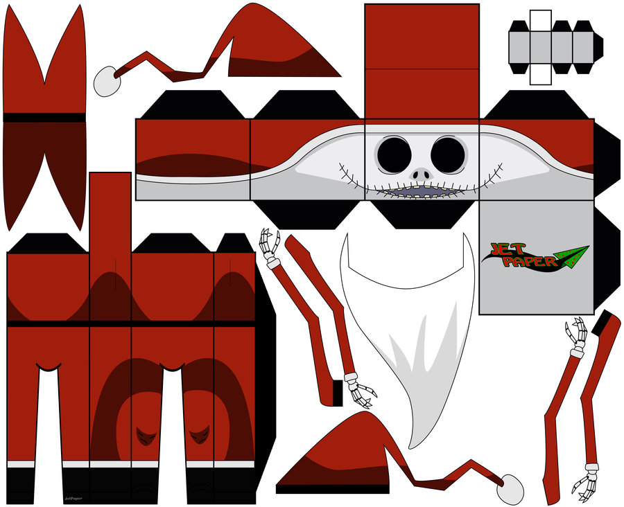 900x732 Santa Jack [Nightmare Before Christmas] By Jetpaper