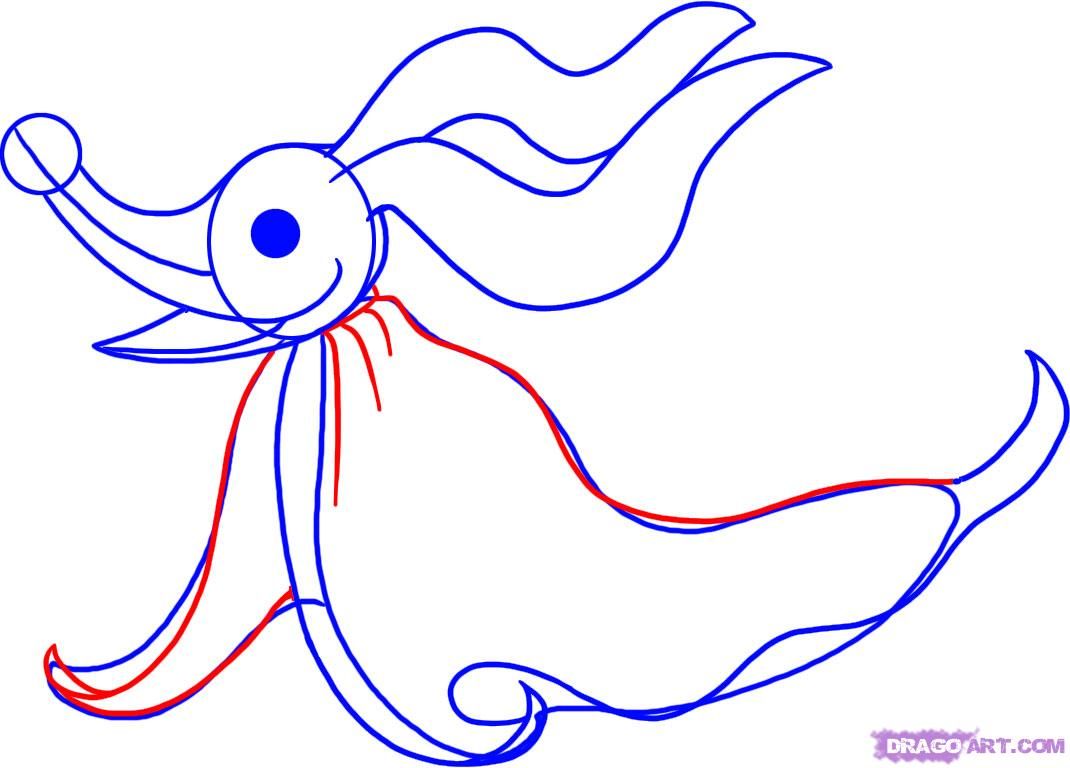 1070x768 Nightmare Before Christmas Drawings