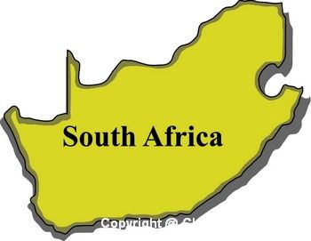 350x271 South African Clipart