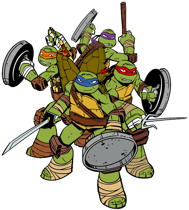631x701 Ninja Turtles Png Images Free Download