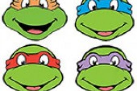 450x300 Ninja Turtles Clipart Face