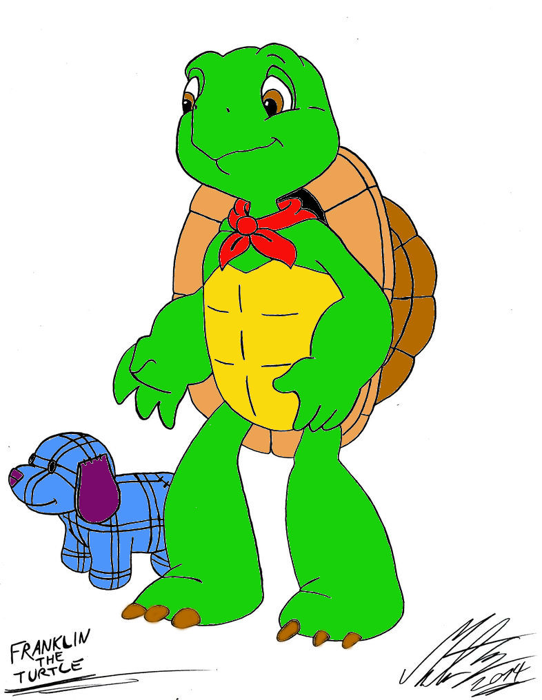 786x1016 Franklin The Turtle Clipart