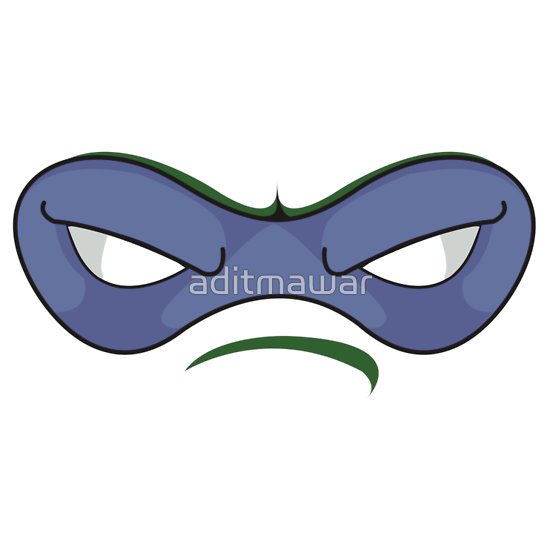 550x550 Ninja Masked Eyes Clipart