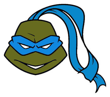 350x310 29 Images Of Tmnt Face Template