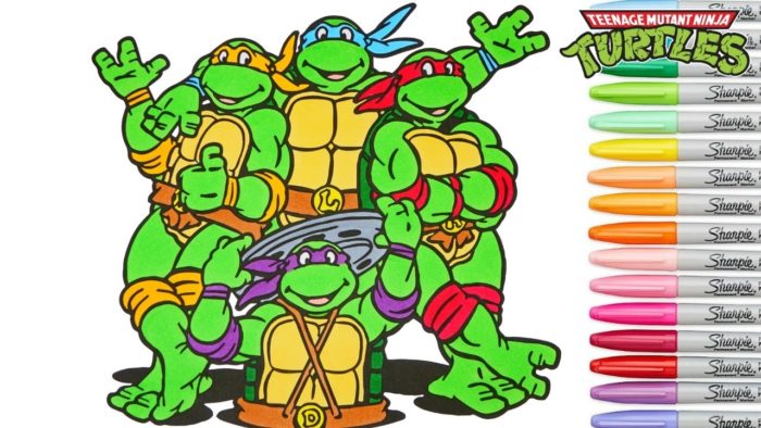 700x394 Tmnt Coloring Book Find Here More Than