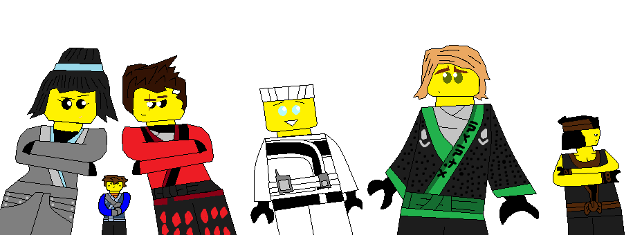 928x340 The Lego Ninjago Movie Ninjas By G1bfan