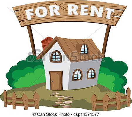 450x400 Rental House Clipart