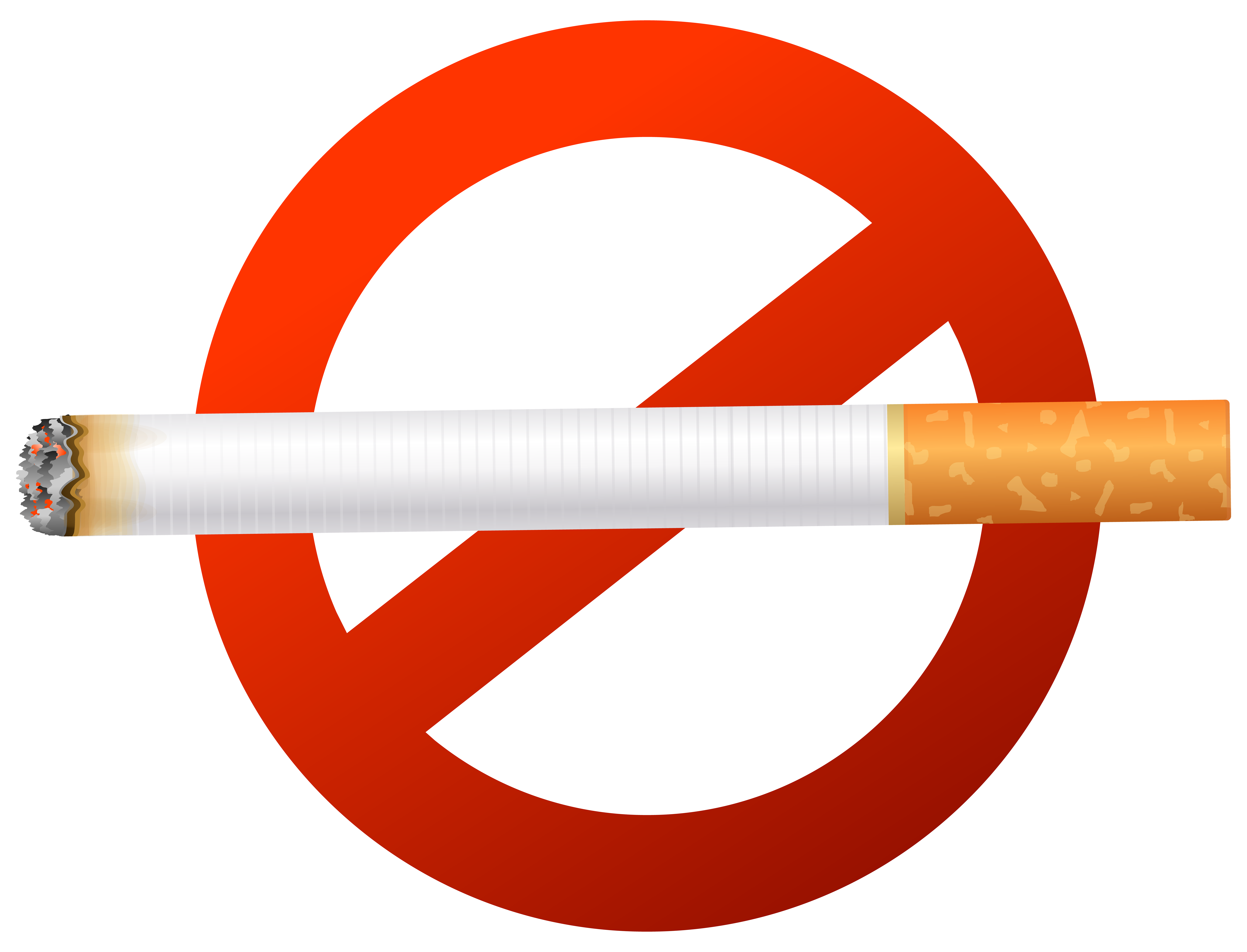 8000x6107 No Smoking Sign Png Clip Art