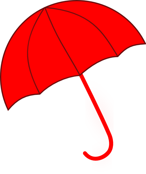 504x600 Projects Idea Umbrella Clipart Red Clip Art At Clker Com Vector