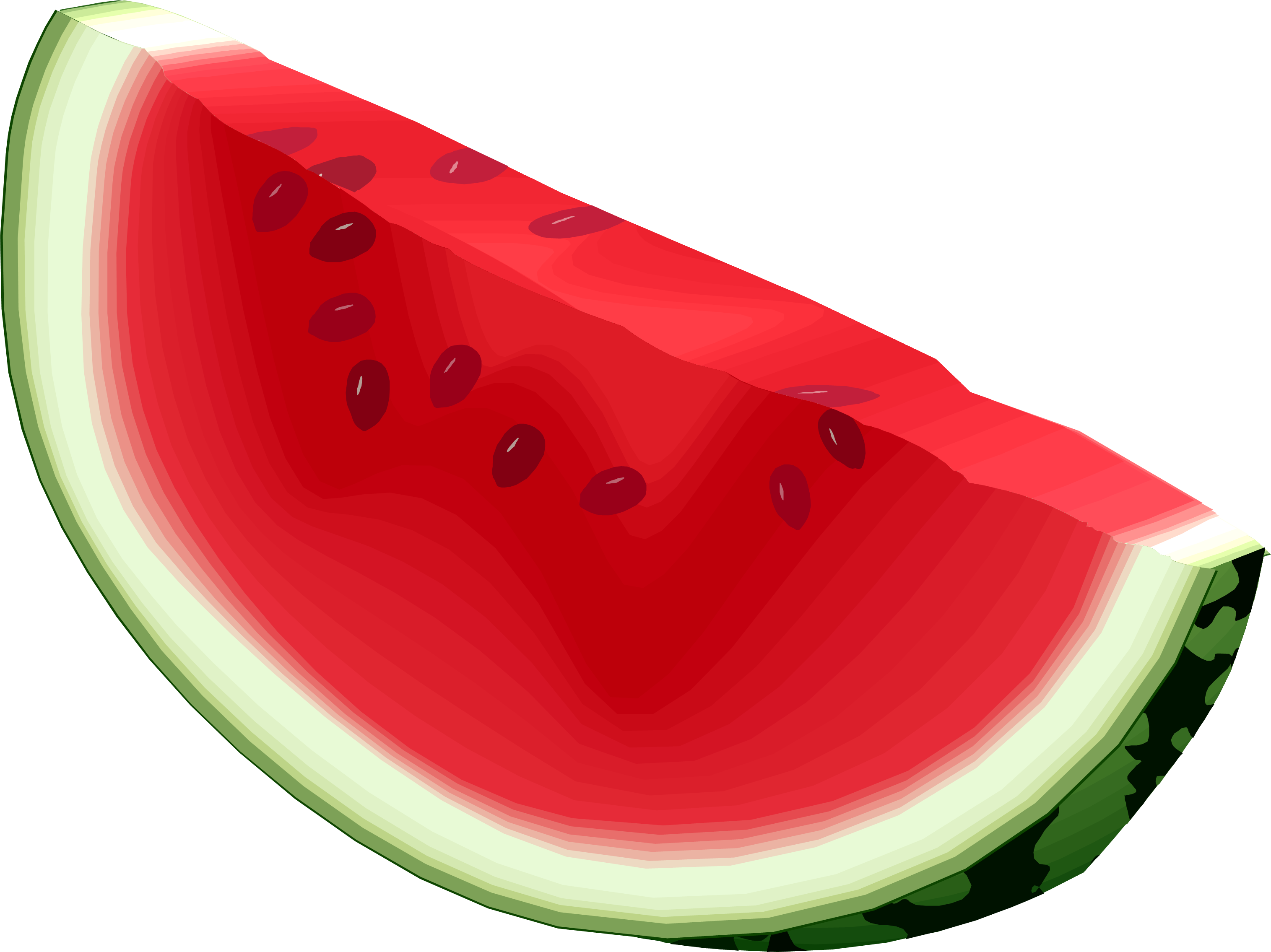 3031x2271 Backgrounds For Watermelon Slice Clip Art No Background