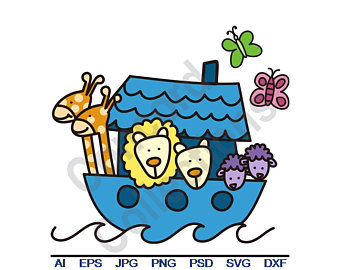 340x270 Noahs Ark Clipart Etsy