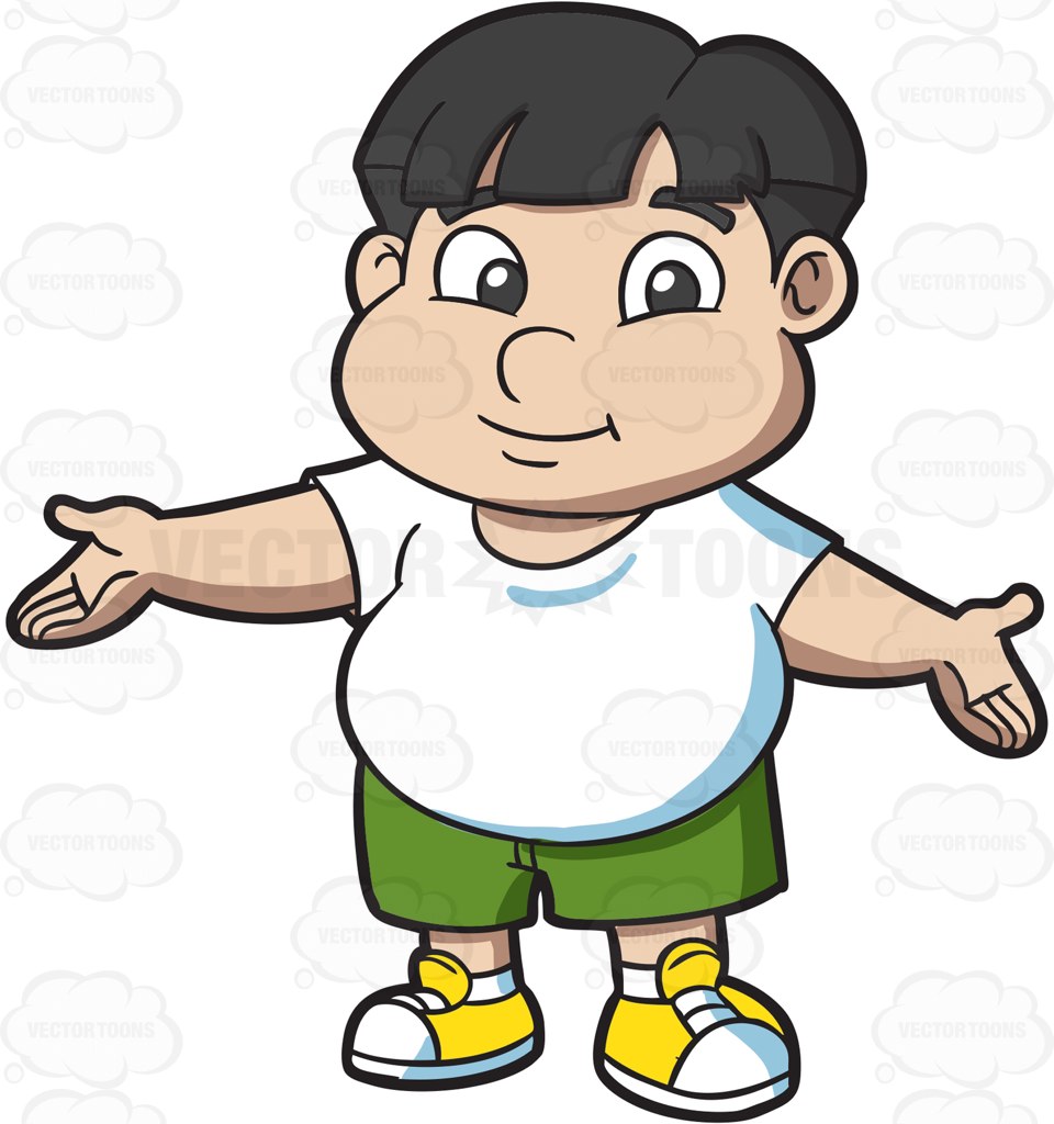 960x1024 Fat Kid Clipart