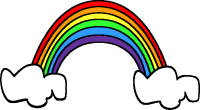 200x110 Rainbow Clipart Noah's Ark
