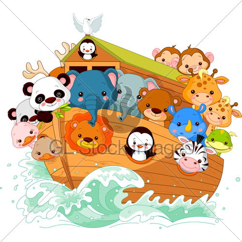500x500 Noah's Ark Gl Stock Images