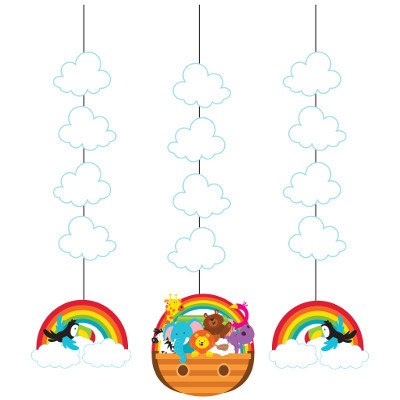 400x400 Noah Ark Party Supplies For Baby Shower Themes