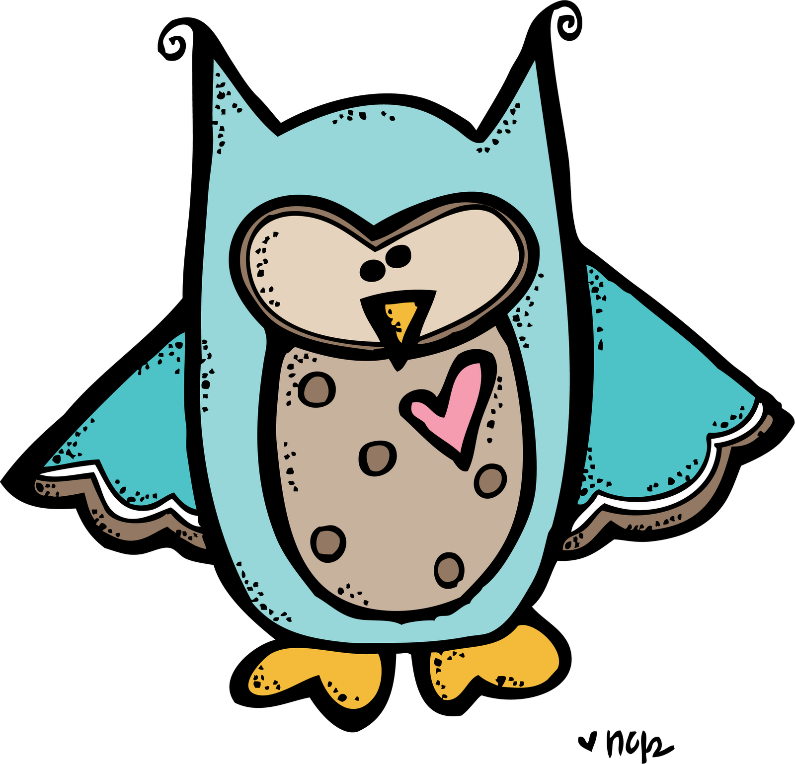 1600x1538 Melonheadz Too Cute! To Hoot Clip Art, Owl And Dj