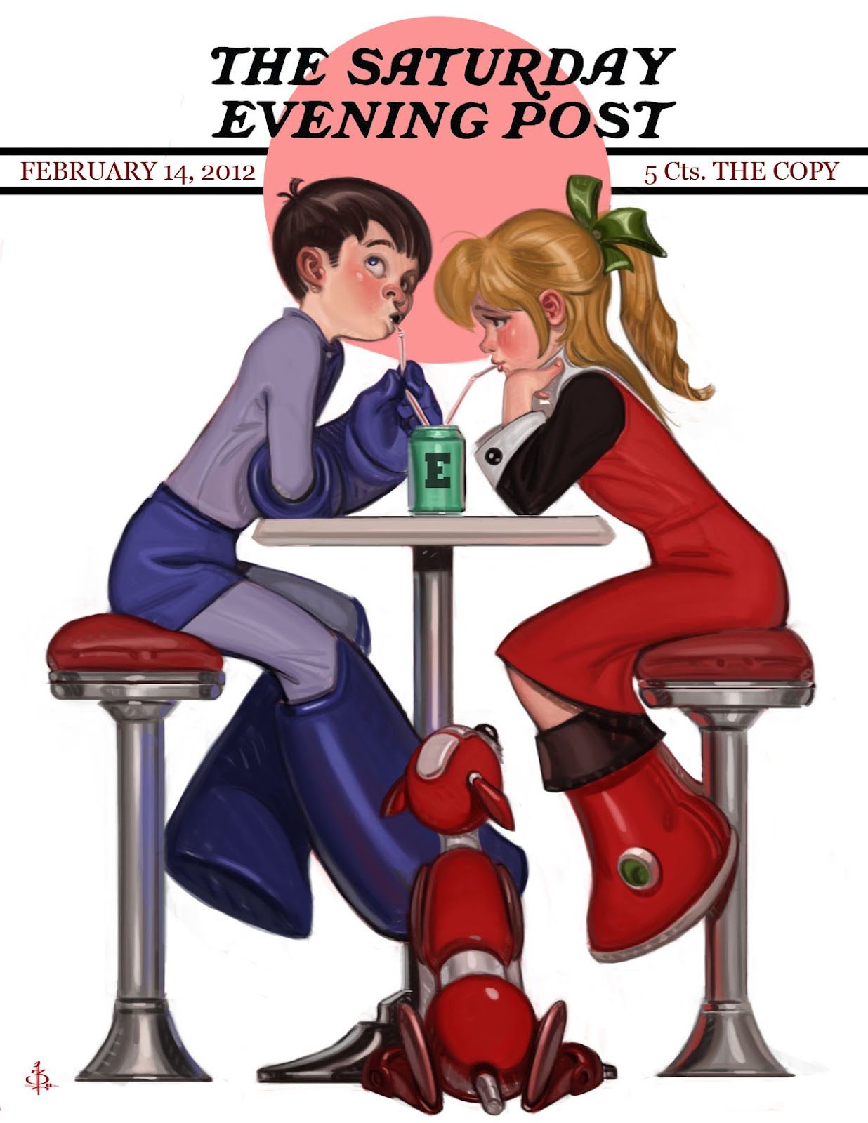 1236x1600 Mega Man And Roll Partaking In A Norman Rockwell Moment Games