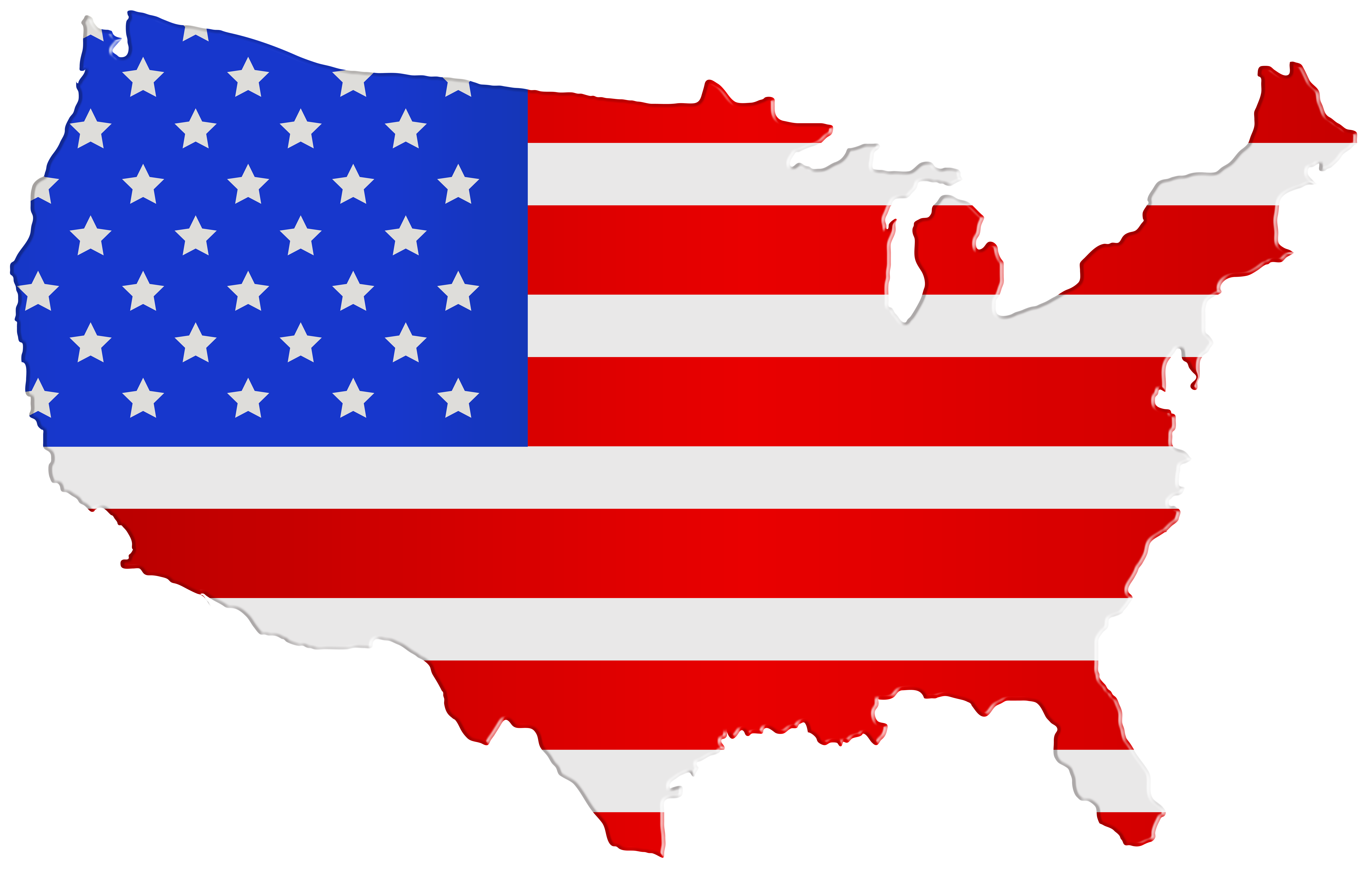 8000x5070 Free Clip Art Usa Map