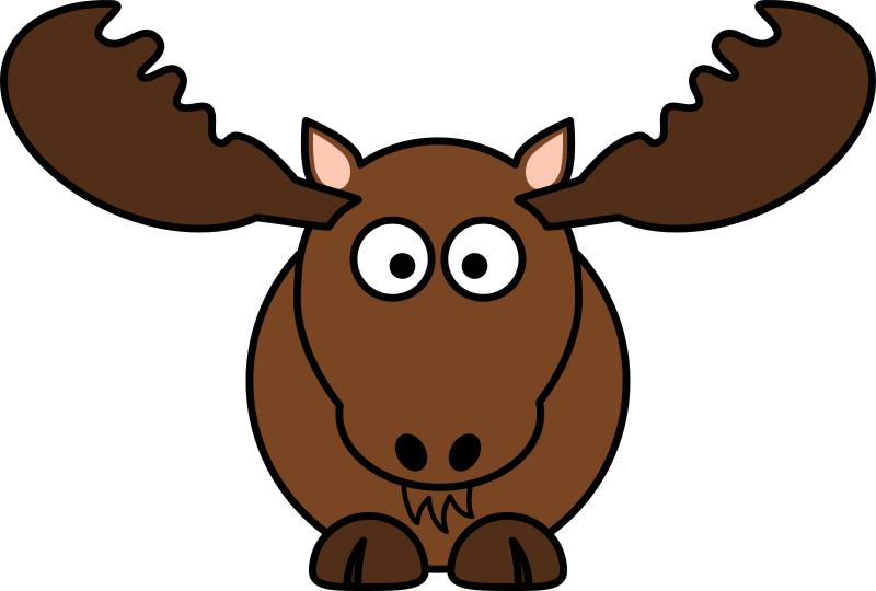 800x540 Funny Bull Cartoon Clipart