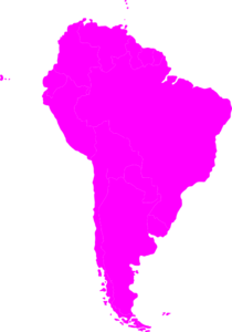 210x300 Montessori South America Continent Map Clip Art