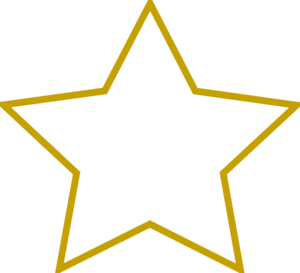 300x273 Star Clipart Template