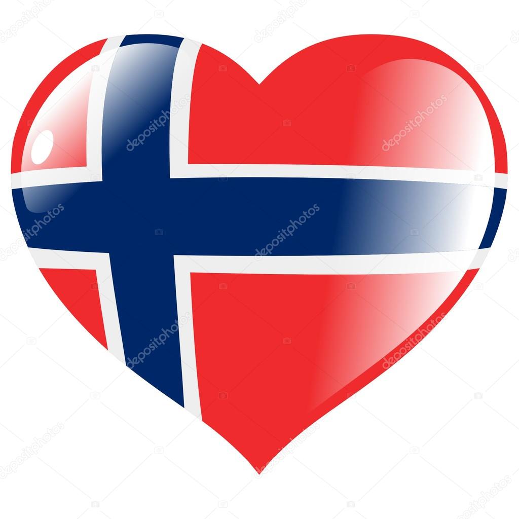 1024x1024 Norway Clipart Red Heart