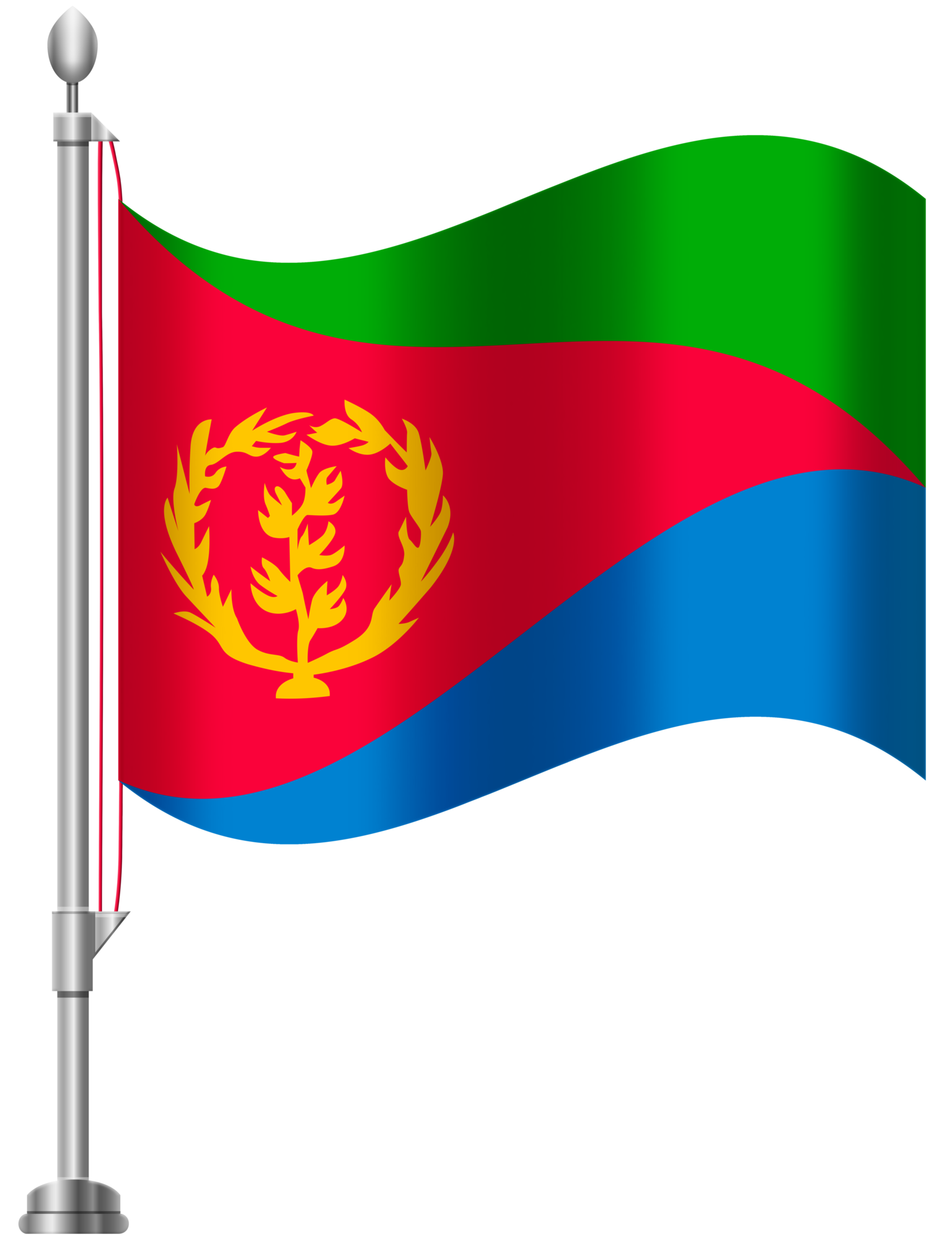 1536x2000 Eritrea Flag Png Clip Art