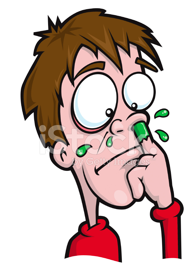 746x1024 Pick Your Nose! Stock Vector