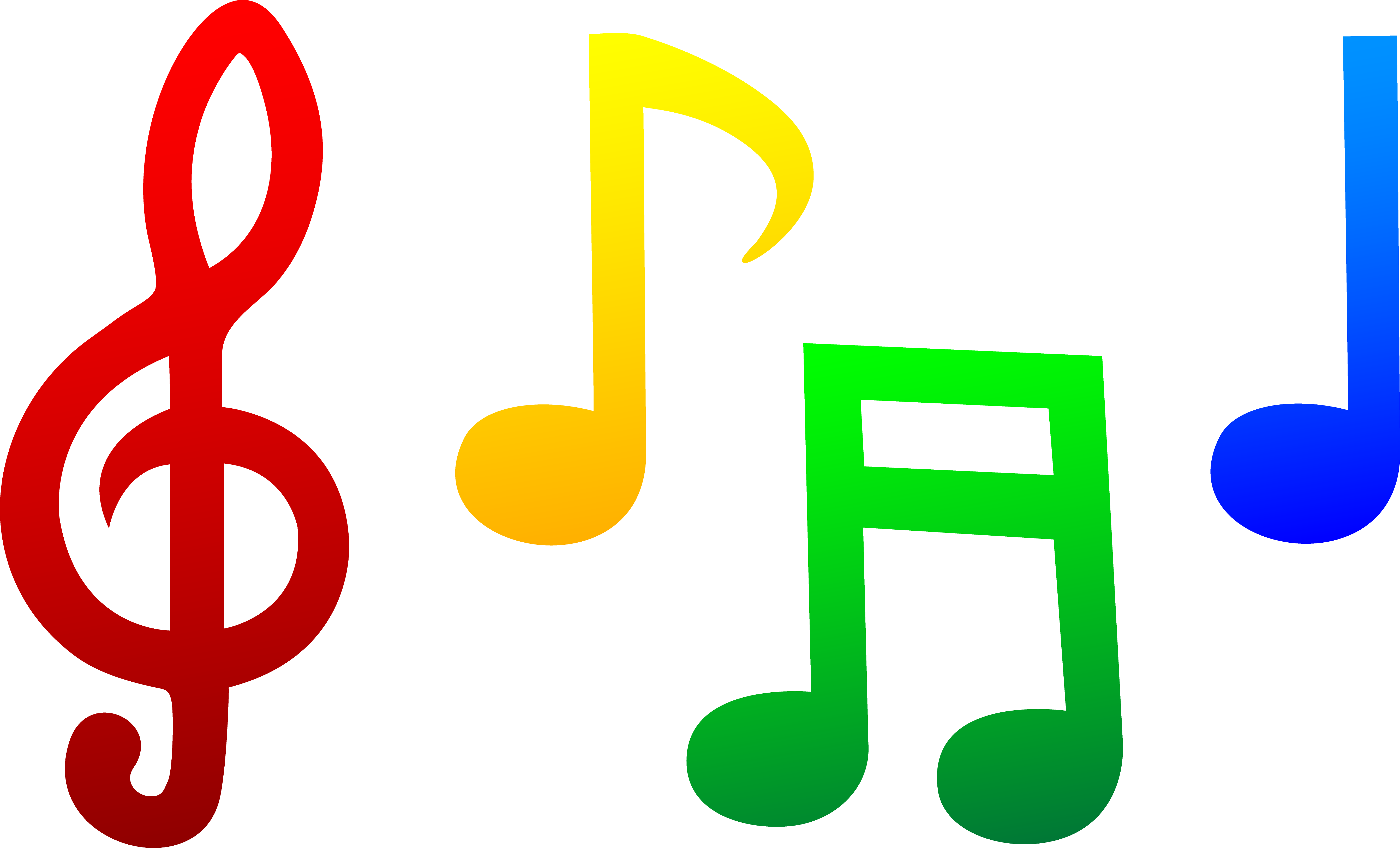 5366x3252 Music Notes Clipart Clipart Panda