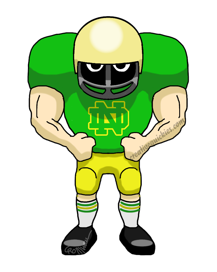 Notre Dame Football Clipart at GetDrawings | Free download