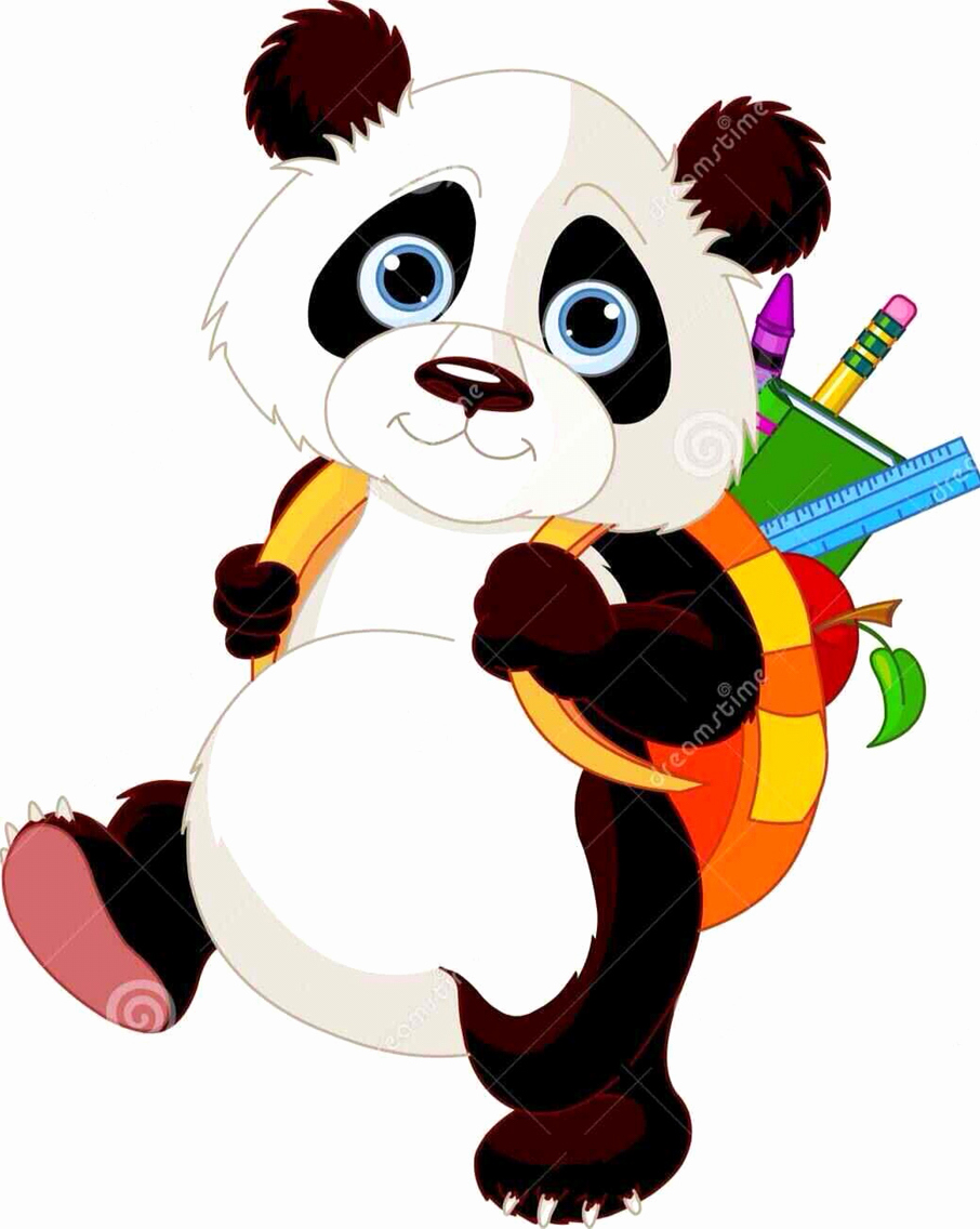 906x1136 Clip Art A Abstract Oil Pastel Clip Art Vector Cute Panda Bear