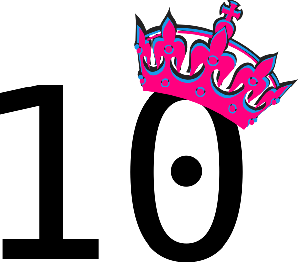 600x527 And Number 10 Clip Art Clipart Panda