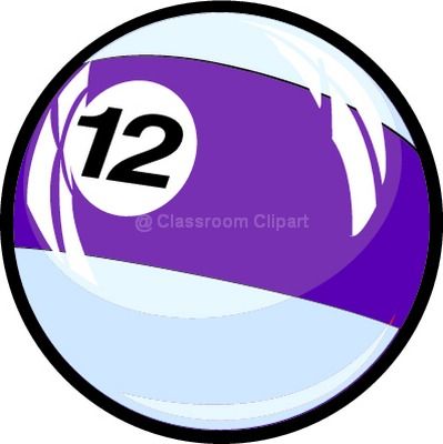 399x400 Number 12 Clipart