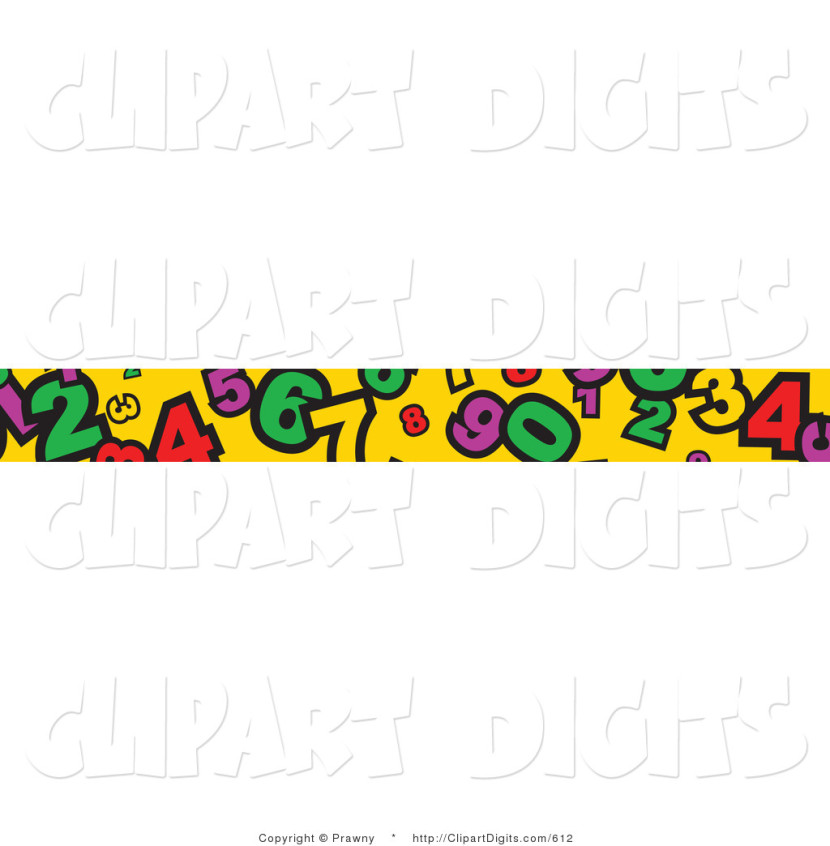 830x846 Number Clipart Border