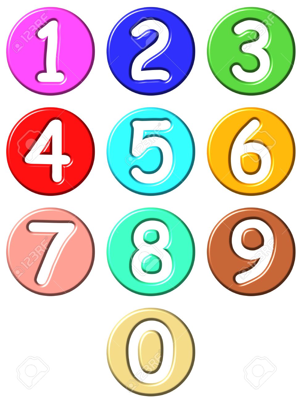 975x1300 Numbers Clip Art