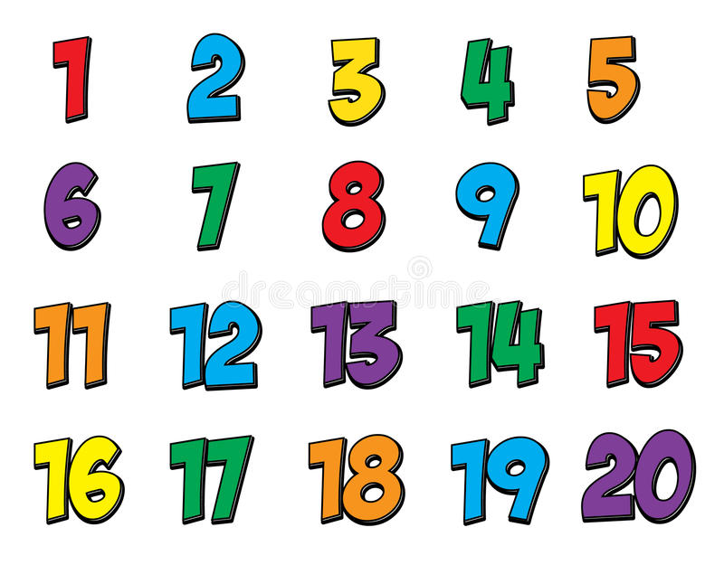 800x625 Collection Of Numbers Clipart 1 20 High Quality, Free