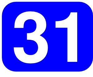 300x249 Number 31 Clip Art Free Vector 4vector