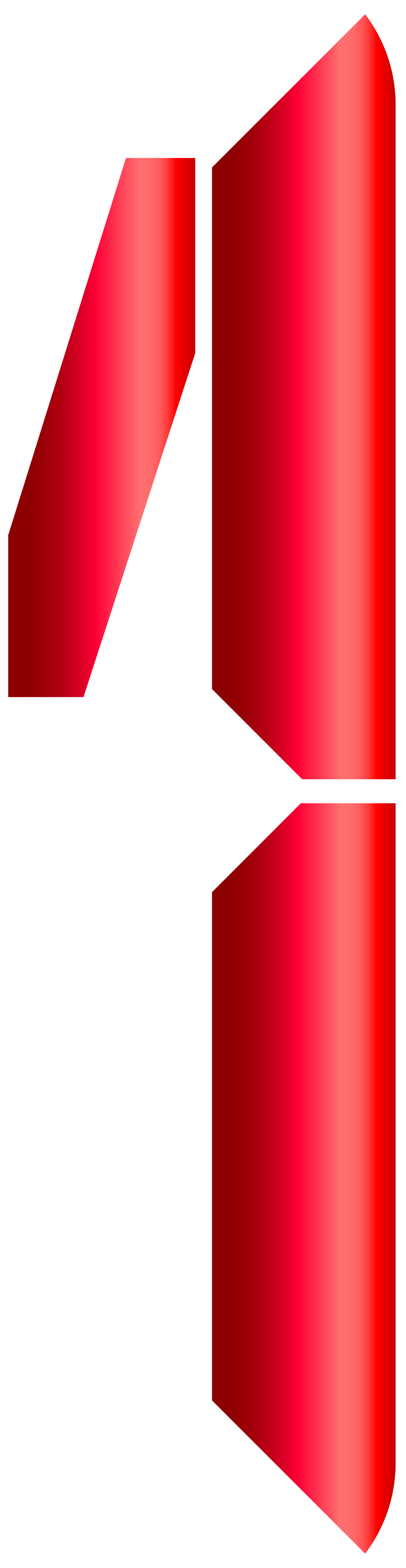 1295x5000 Number One Digital Style Png Clip Art Imageu200b Gallery