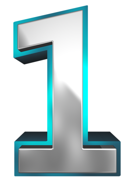 440x600 Classy Inspiration Number One Clipart Free Hand Clip Art Image