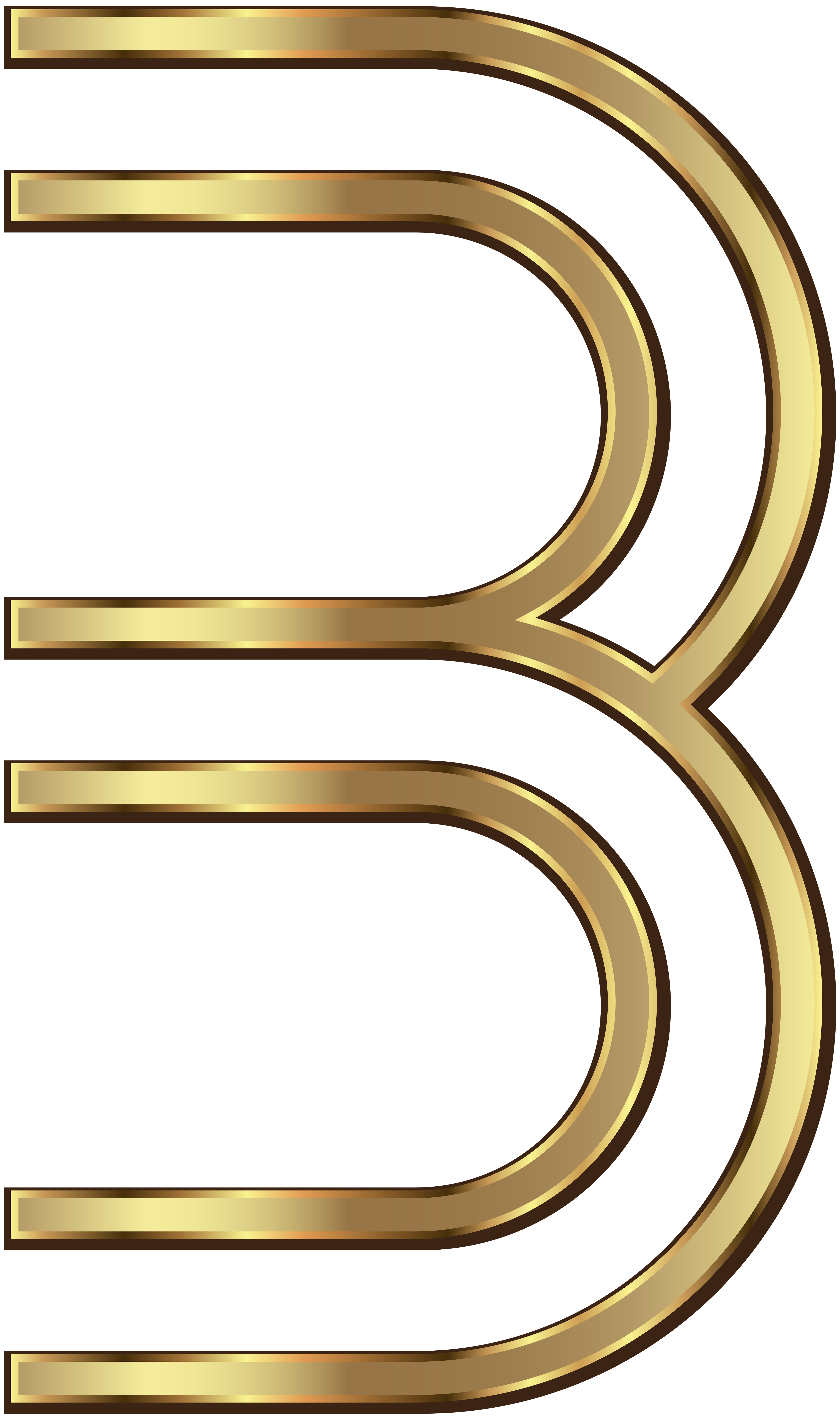 4734x8000 Number Three Golden Png Clip Art Imageu200b Gallery Yopriceville