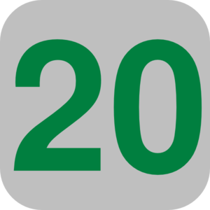 300x300 Clipart Of Number 20 101 Clip Art