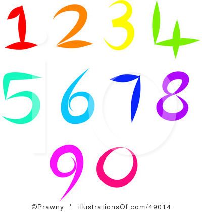 400x420 Deluxe Numbers Clipart Clip