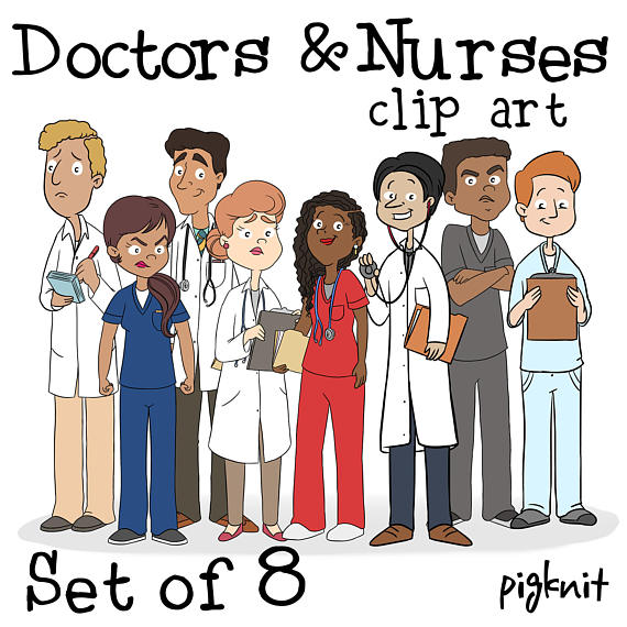 570x570 Doctor Nurse Clip Art Nurse Clipart Teacher Clip Art Doctor