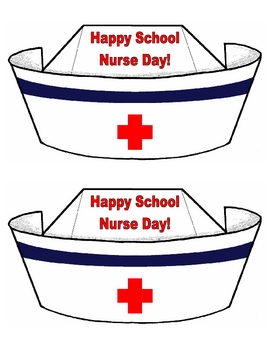 270x350 Happy School Nurse Day! Nurse Hat Cards School Nurse Appreciation