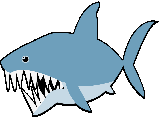 320x240 Great White Shark Clip Art. Invoice And Bills With Paid Stamp