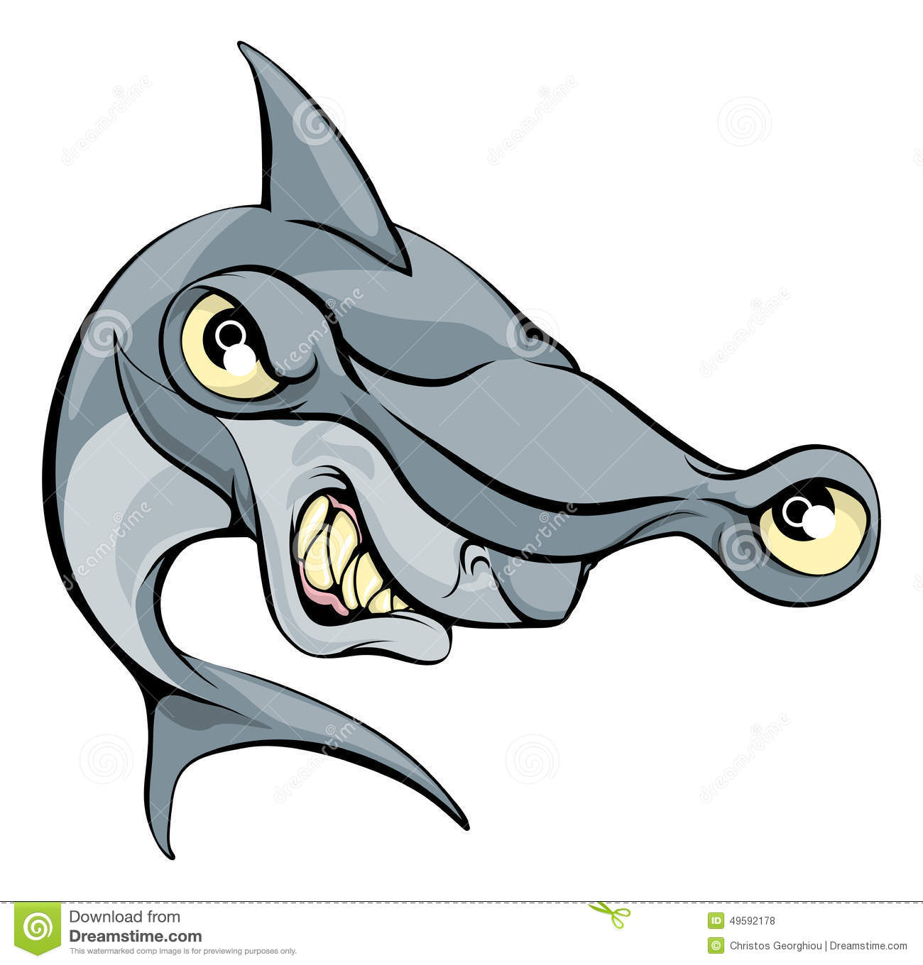 1300x1360 Hammerhead Shark Clipart